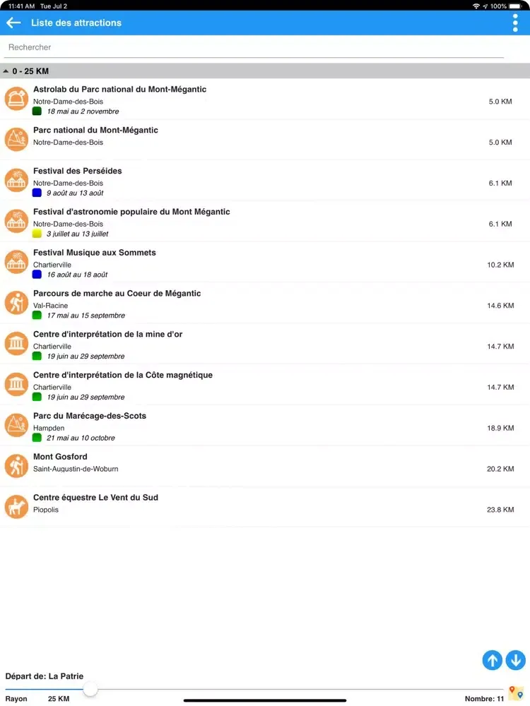 Voici Québec iPad  سکرین شاٹس