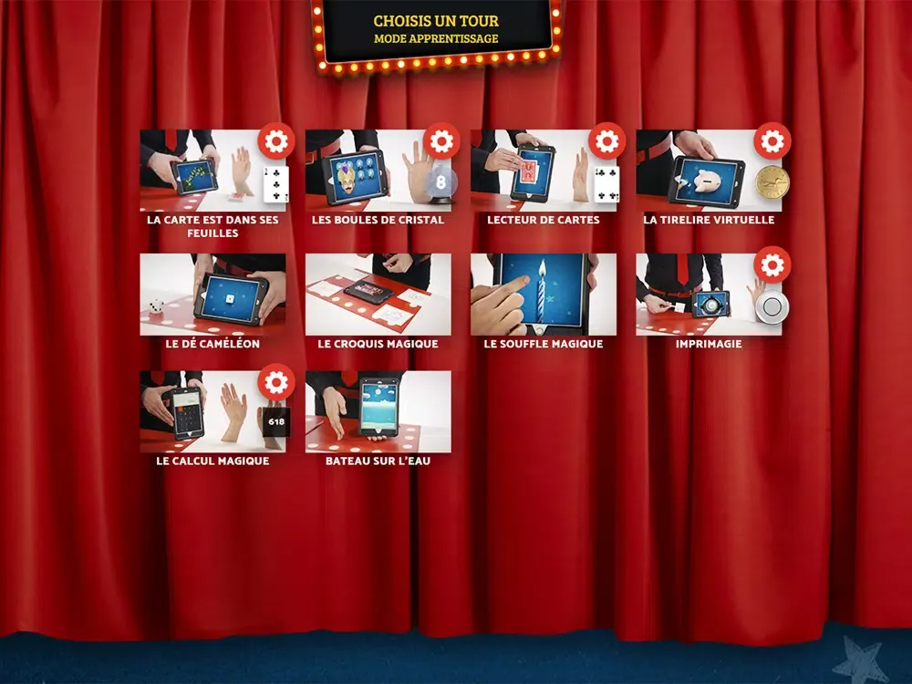 Capturas de pantalla de Par ici la magie – Technomagie iPad 