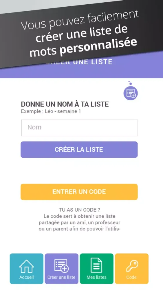 Dictée de mots Alloprof - Pro Screenshots