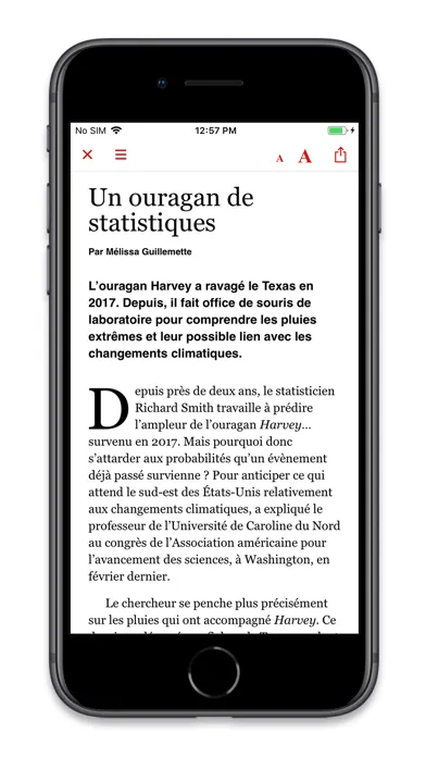 Tangkapan layar Québec Science