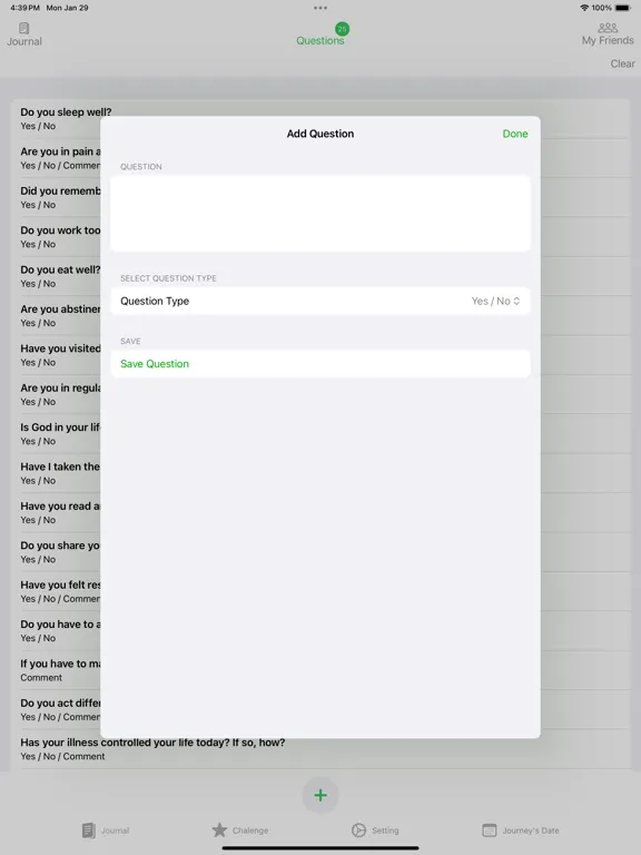 Captures d'écran de Every Day - Journal iPad 