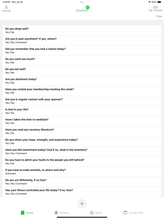 Captures d'écran de Every Day - Journal iPad 