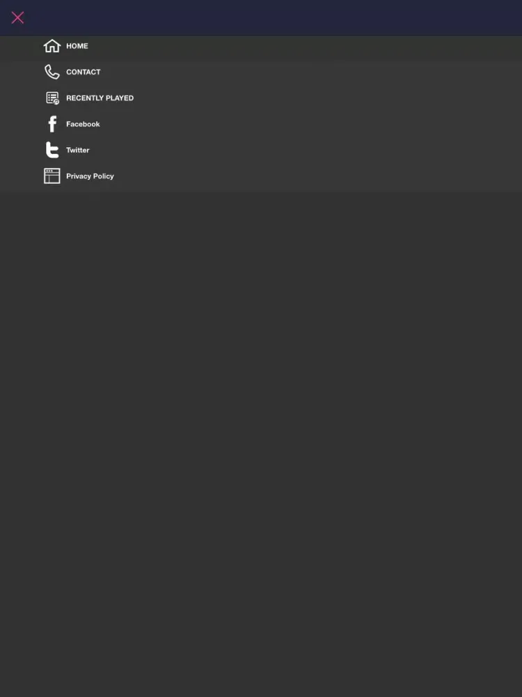 Ảnh chụp màn hình của Halleluyah Radio iPad 