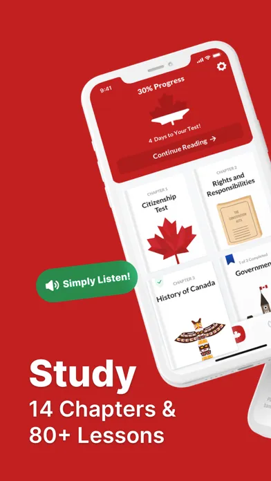 Captures d'écran de Canadian Citizenship 2024 Test