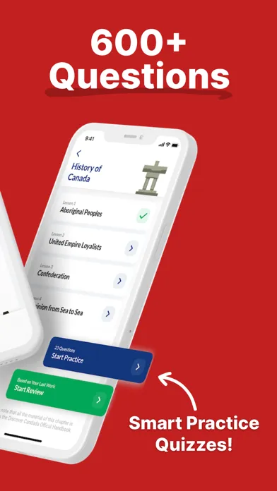 Captures d'écran de Canadian Citizenship 2024 Test