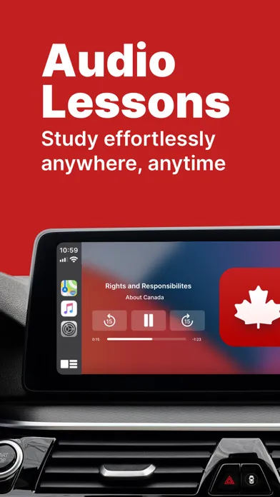 Captures d'écran de Canadian Citizenship 2024 Test