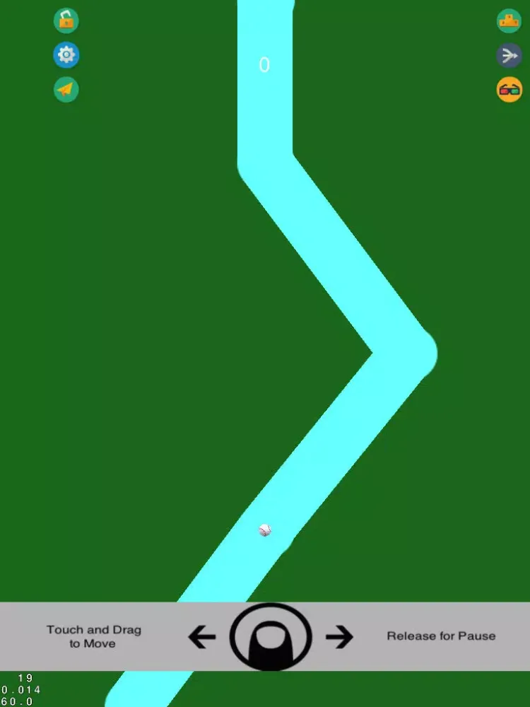 Capturas de tela do RAF OnTheLine Baseball Edition iPad 