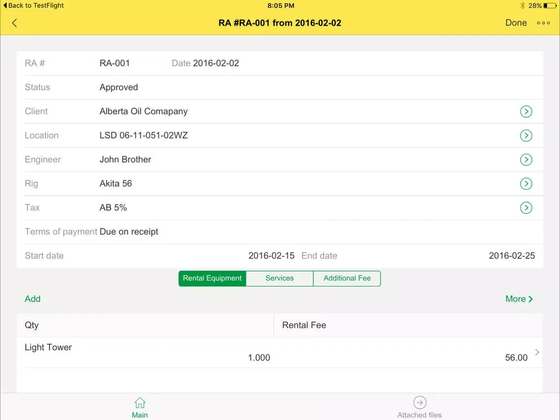 RigER Distribution iPad 应用截图