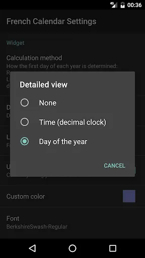 French Revolutionary Calendar Ekran Görüntüleri