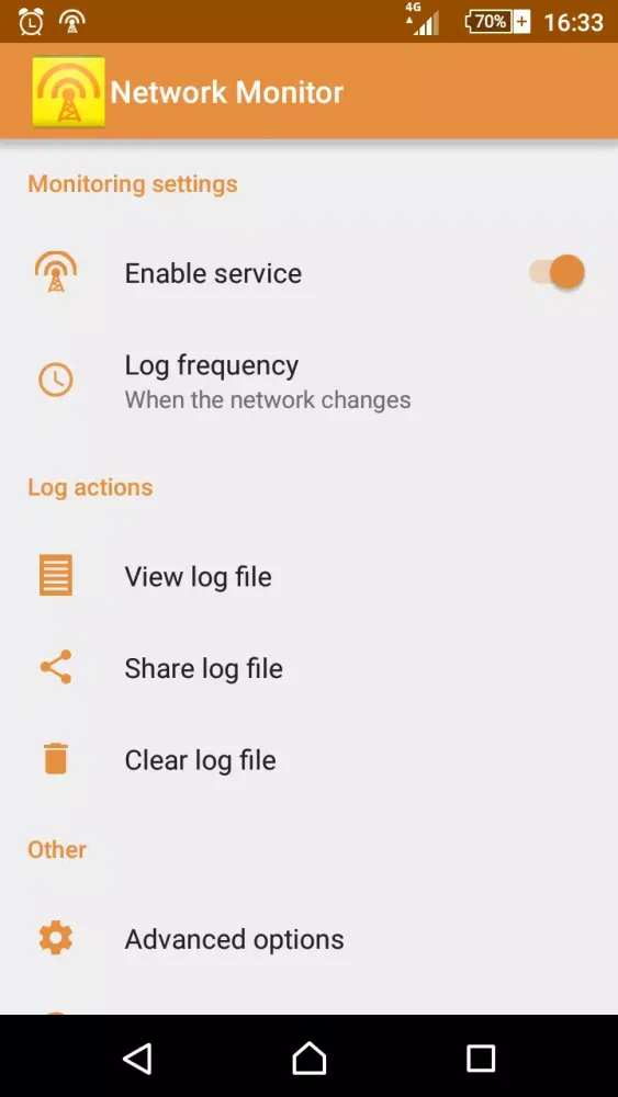 Network Monitor Ekran Görüntüleri