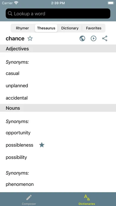 Poet Assistant应用截图