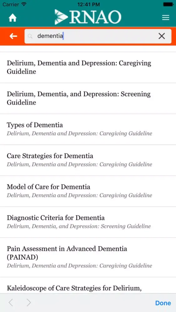 تصاویر RNAO Best Practice Guidelines