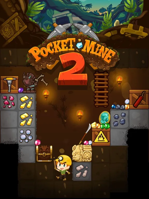 Tangkapan layar Pocket Mine 2 iPad 
