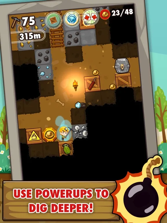 Zrzuty ekranu Pocket Mine iPad 