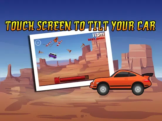 Tangkapan layar Extreme Road Trip iPad 