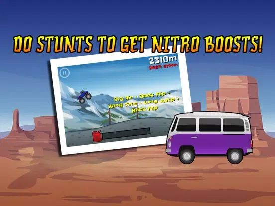 Tangkapan layar Extreme Road Trip iPad 
