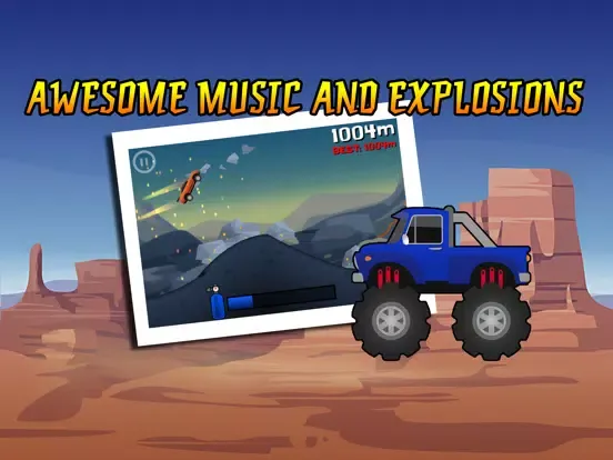 Tangkapan layar Extreme Road Trip iPad 