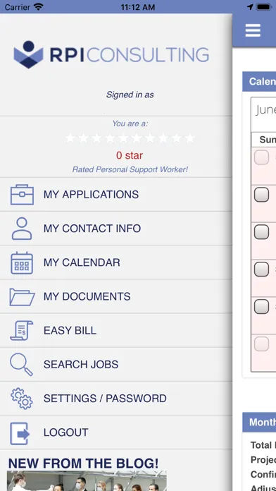 RPI Consulting Mobile App سکرین شاٹس