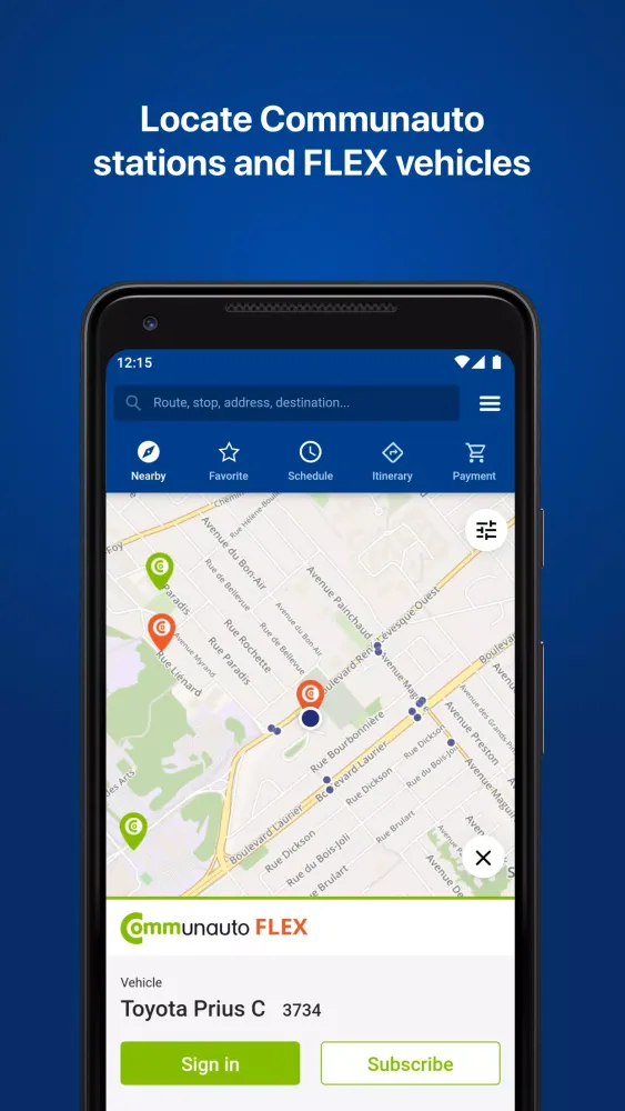RTC’s real-time Nomade Screenshots