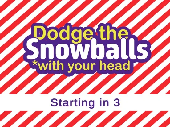 Capturas de pantalla de Dodge The Snowballs iPad 