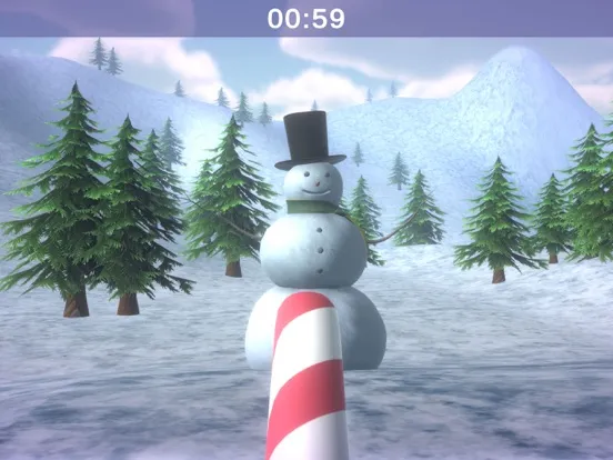 Capturas de pantalla de Dodge The Snowballs iPad 