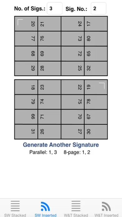 16-up Page Impositions سکرین شاٹس