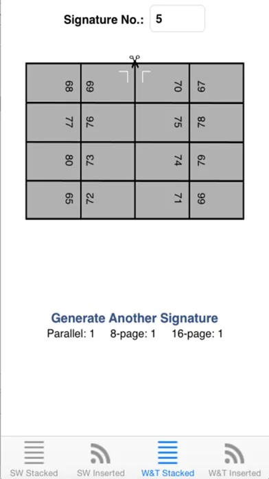 16-up Page Impositions سکرین شاٹس