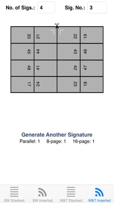 16-up Page Impositions سکرین شاٹس