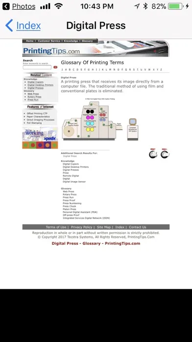 Ảnh chụp màn hình của PRINT A-Z