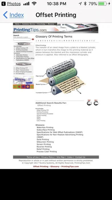 Ảnh chụp màn hình của PRINT A-Z