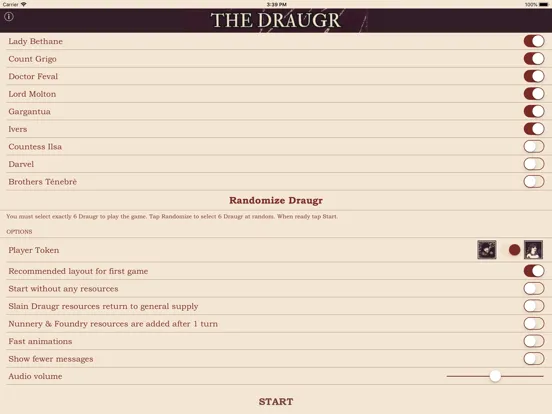 Captures d'écran de The Draugr iPad 