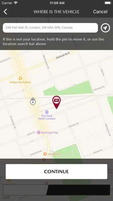 Zrzuty ekranu Mazda Canada Roadside