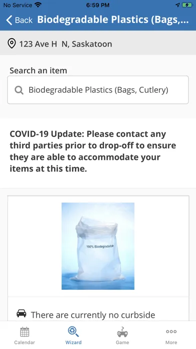 Saskatoon Waste Wizard应用截图