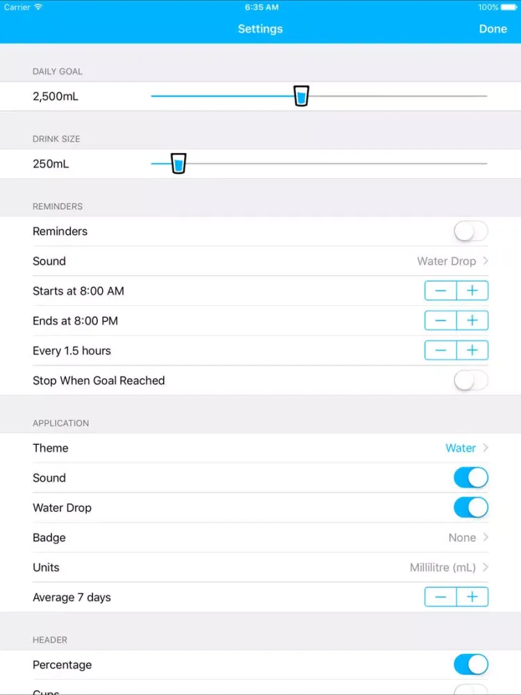 Watered Lite iPad  スクリーンショット