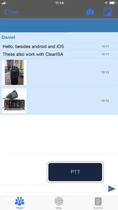ClearISA PTT سکرین شاٹس