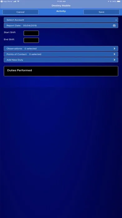 Destiny Mobile Screenshots