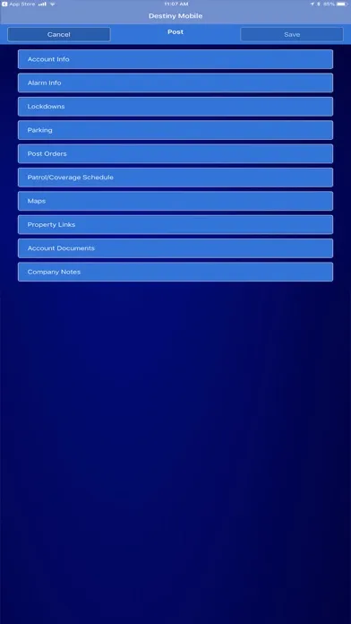 Destiny Mobile Screenshots