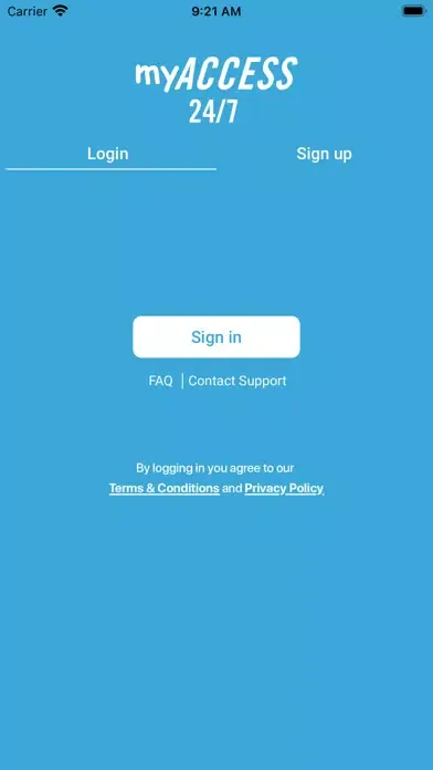myACCESS 24/7應用截圖