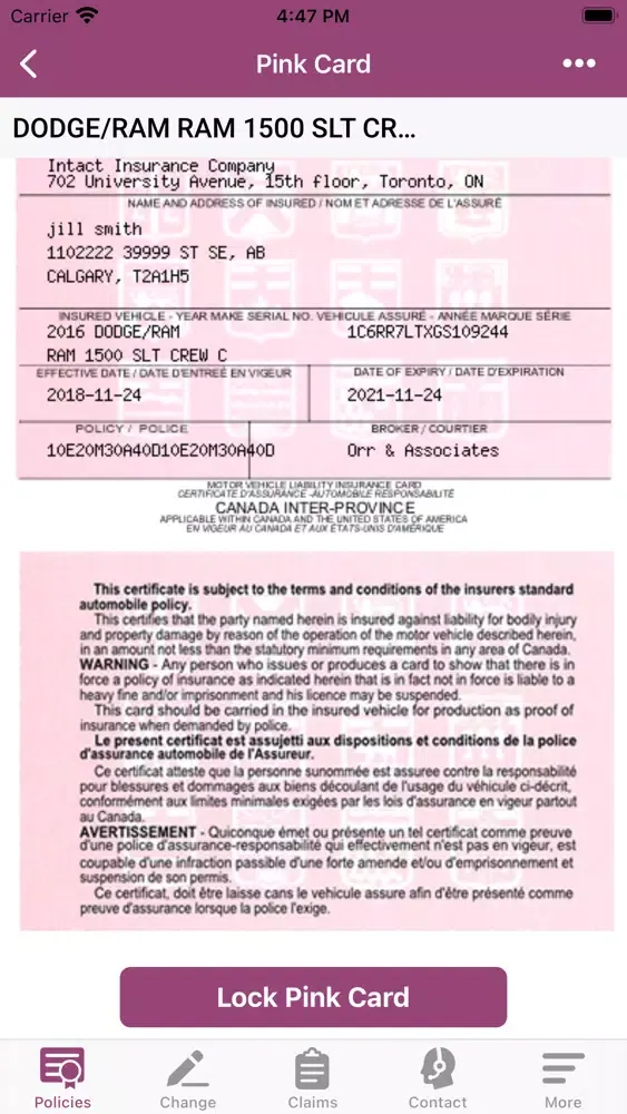Ảnh chụp màn hình của My Orr & Associates