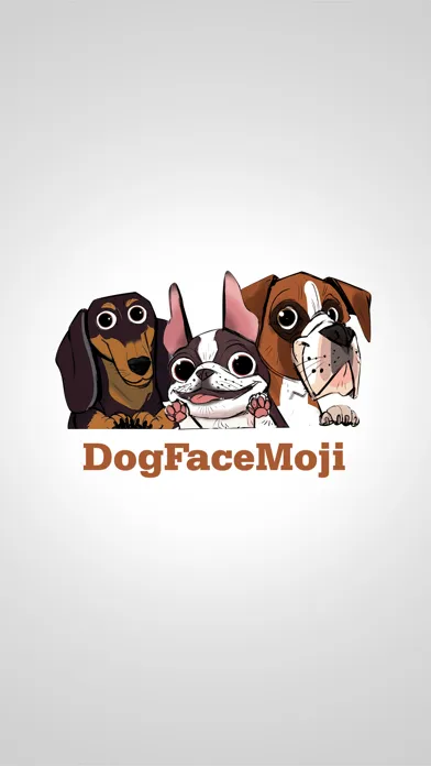 Ảnh chụp màn hình của DogFaceMoji -  Dog Face Emoji