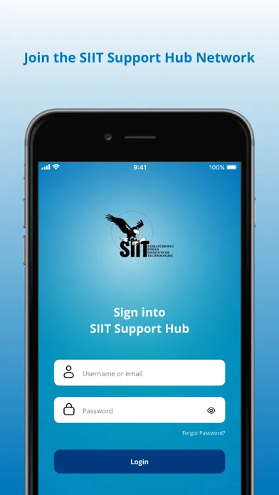 SIIT Support Hub Screenshots