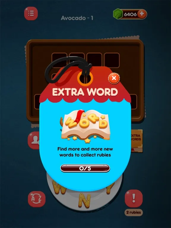 Cafe Word Cross iPad  स्क्रीनशॉट
