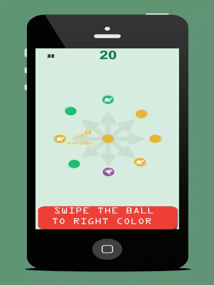 Color Circle Srtrike - Swip to Shoot the DOT iPad  স্ক্রিনশট