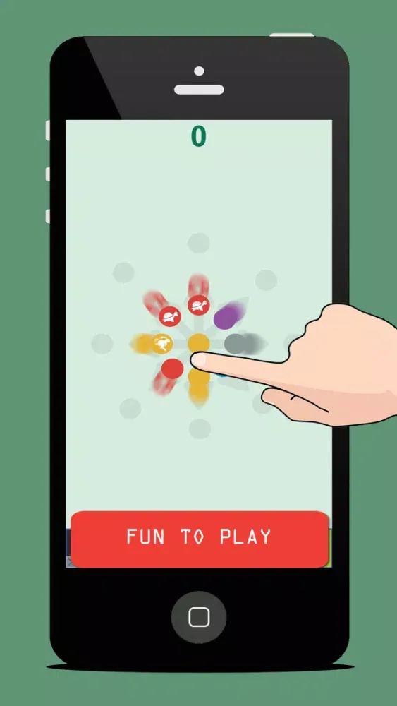 Color Circle Srtrike - Swip to Shoot the DOT স্ক্রিনশট