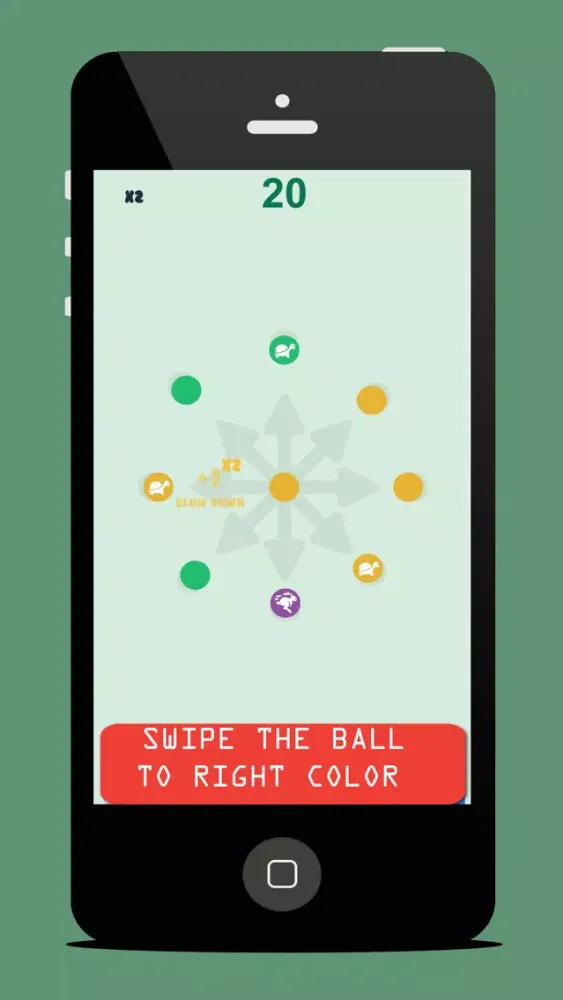 Color Circle Srtrike - Swip to Shoot the DOT স্ক্রিনশট