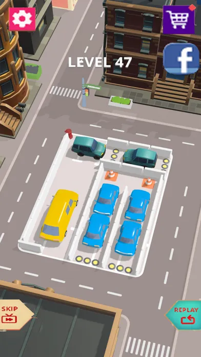 Capturas de tela do Parking Lot Rush