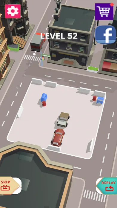 Capturas de tela do Parking Lot Rush