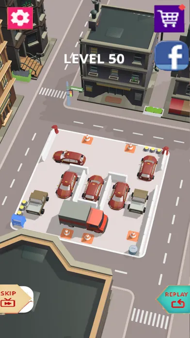 Capturas de tela do Parking Lot Rush