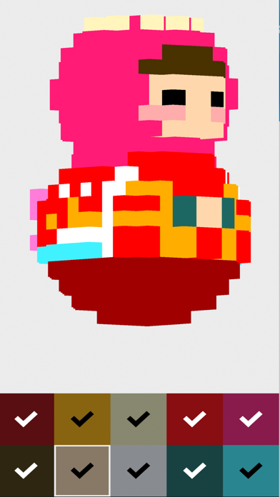 Pixie Art 2D 3D Coloring Screenshots