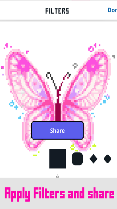 Pixie Art 2D 3D Coloring Screenshots